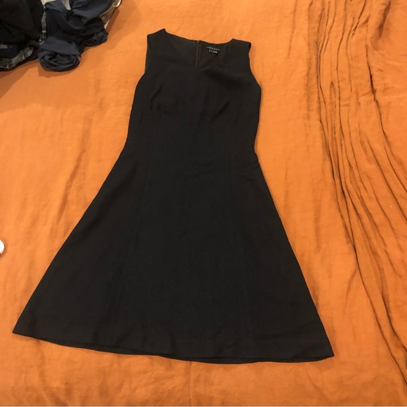 Theory navy a-line dress size 2 - Picture 4 of 9